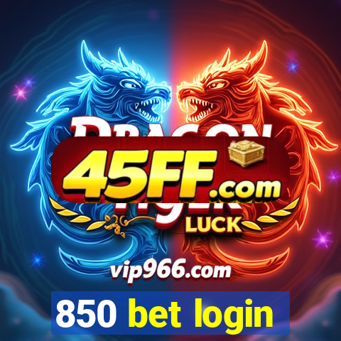 850 bet login